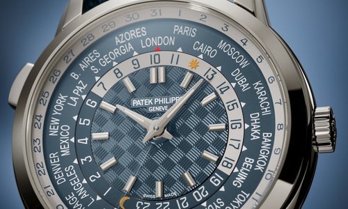 Patek Philippe World Time boasts world-first date display