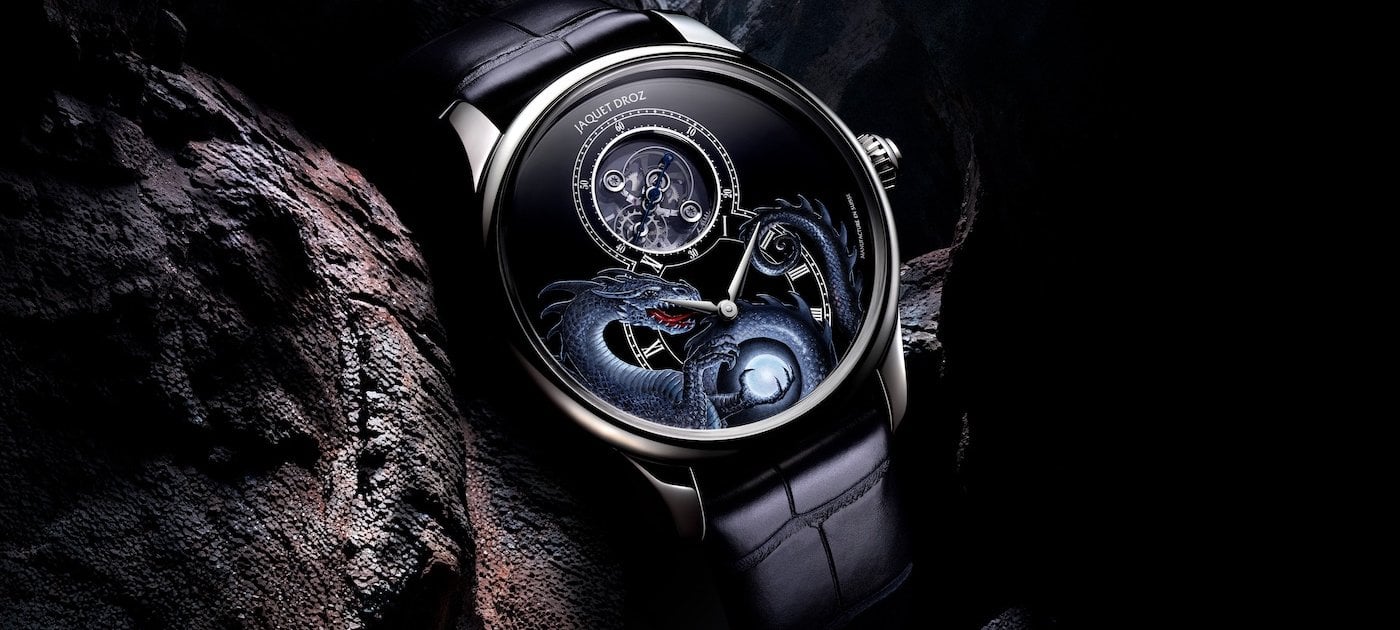Jaquet Droz unveils the Tourbillon Dragon John Howe: a fantasy masterpiece worn on the wrist