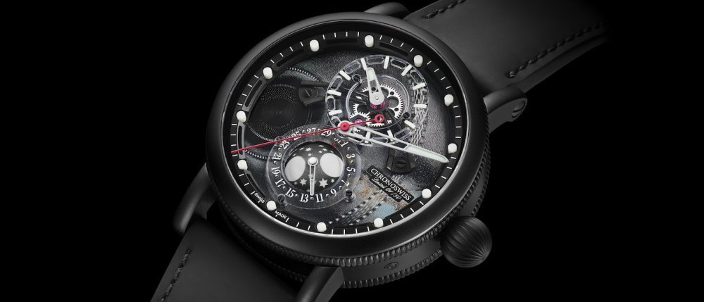 Chronoswiss embraces darkness with the Space Timer Black Hole