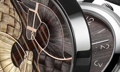  The Slim d'Hermès Masan Masan boasts oriental horsehair marquetry