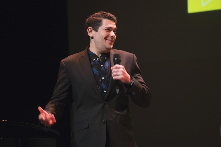 Ariel Adams (aBlogtoWatch) speaking at the International Watch Marketing Day