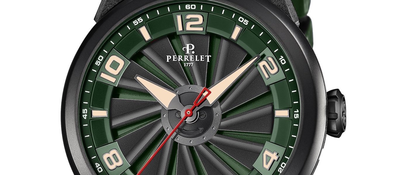 Perrelet signs two new creations in the Turbine Carbon collection