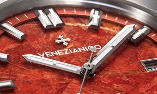 Venezianico presents first coral dial in the Nereide Corallo