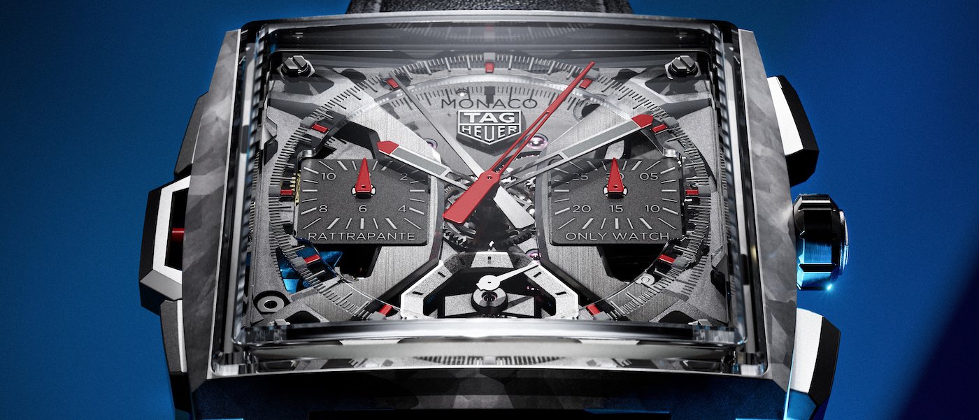 TAG Heuer presents its first ever Monaco Split-Seconds Chronograph for Only Watch