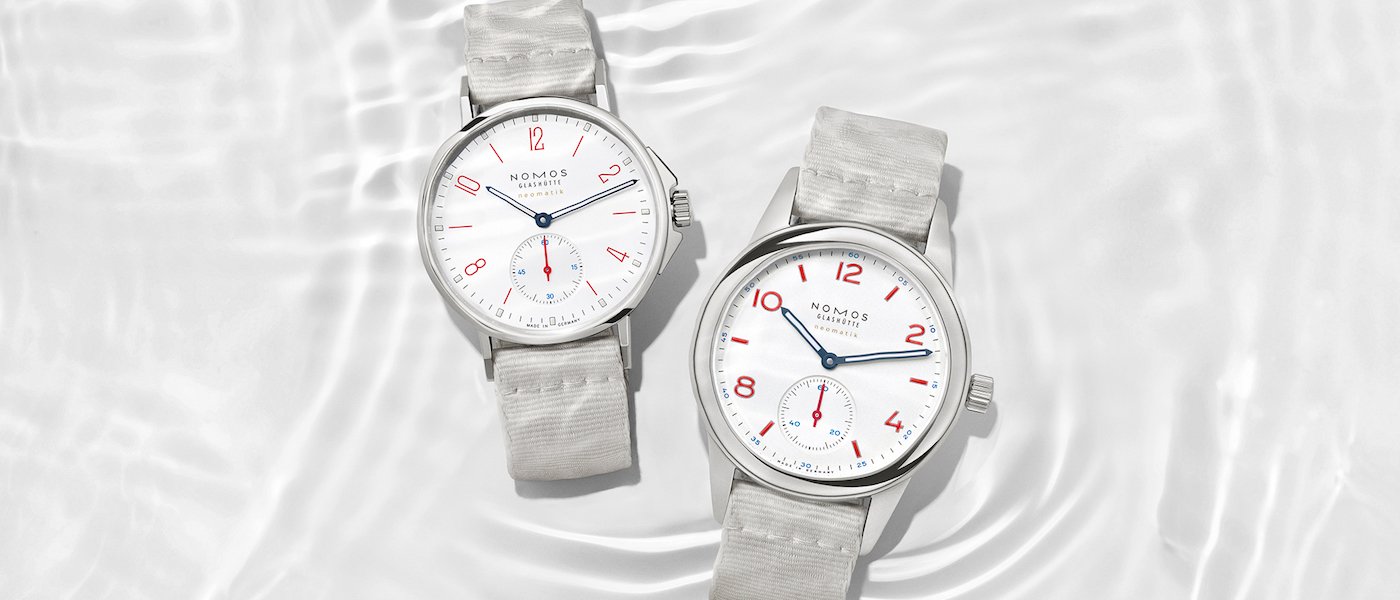 Introducing two new Nomos “white siren” neomatiks