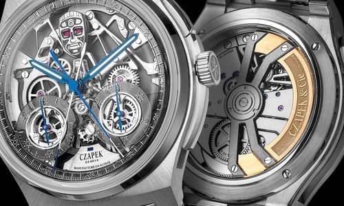 Czapek's Antarctique Rattrapante ‘R.U.R.' brings sci-fi to Haute Horlogerie