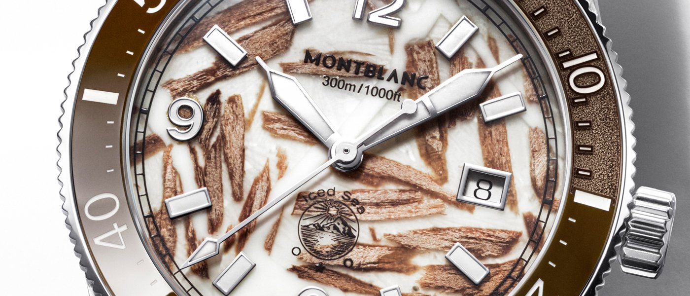 Montblanc Iced Sea Automatic Date 0 Oxygen Limited Edition 700: glaciers in motion