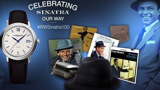 Raymond Weil commemorates Frank Sinatra 