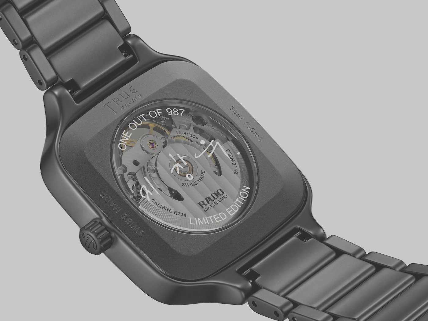 Rado True Square Open Heart X Ji Chang-Wook limited edition