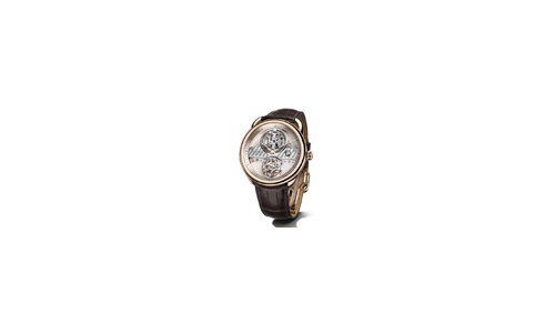 Hermès enters the world of high-end watchmaking with the Arceau Lift flying tourbillon