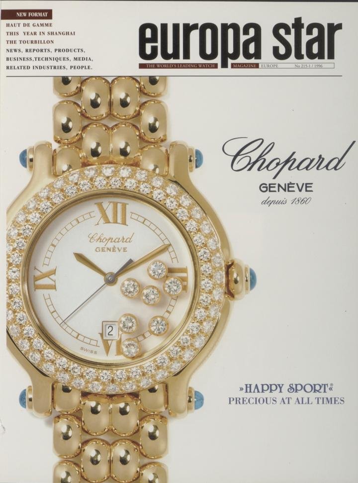 The Nineties laid the foundations for the success of the revival of traditional watchmaking through luxury. Chopard, a proudly independent house, launched its Happy Sport model.