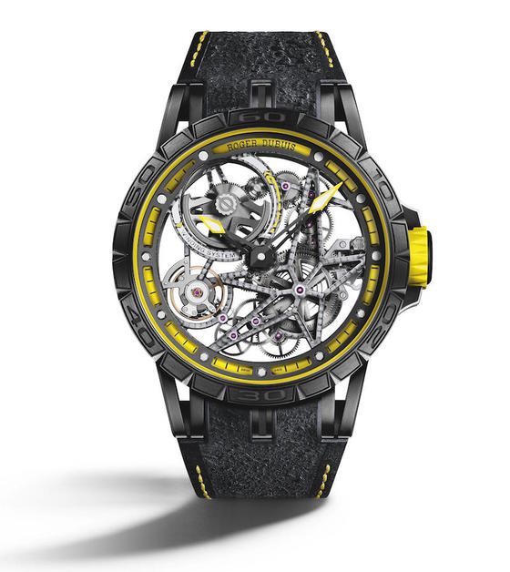 Roger Dubuis burns rubber with the Excalibur Spider Pirelli