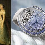 Left: Caroline Murat, Reine de Naples - Right: Breguet's Reine de Naples Piece No.8973