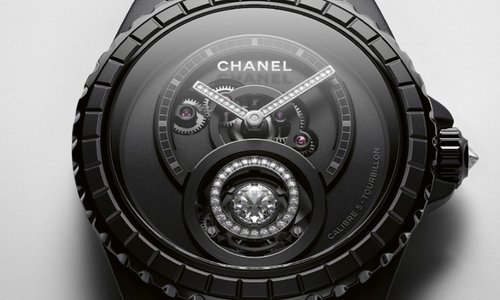 Chanel J12 Diamond Tourbillon: the flying solitaire 