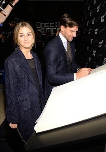 Olivia Palermo and Johannes Huebl at Montblanc event - April 2014