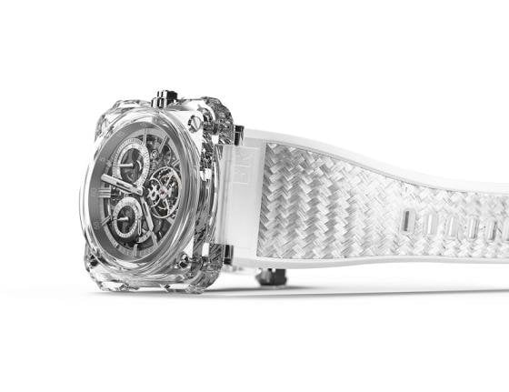 Bell & Ross goes bling with a new BR-X1 model made of sapphire