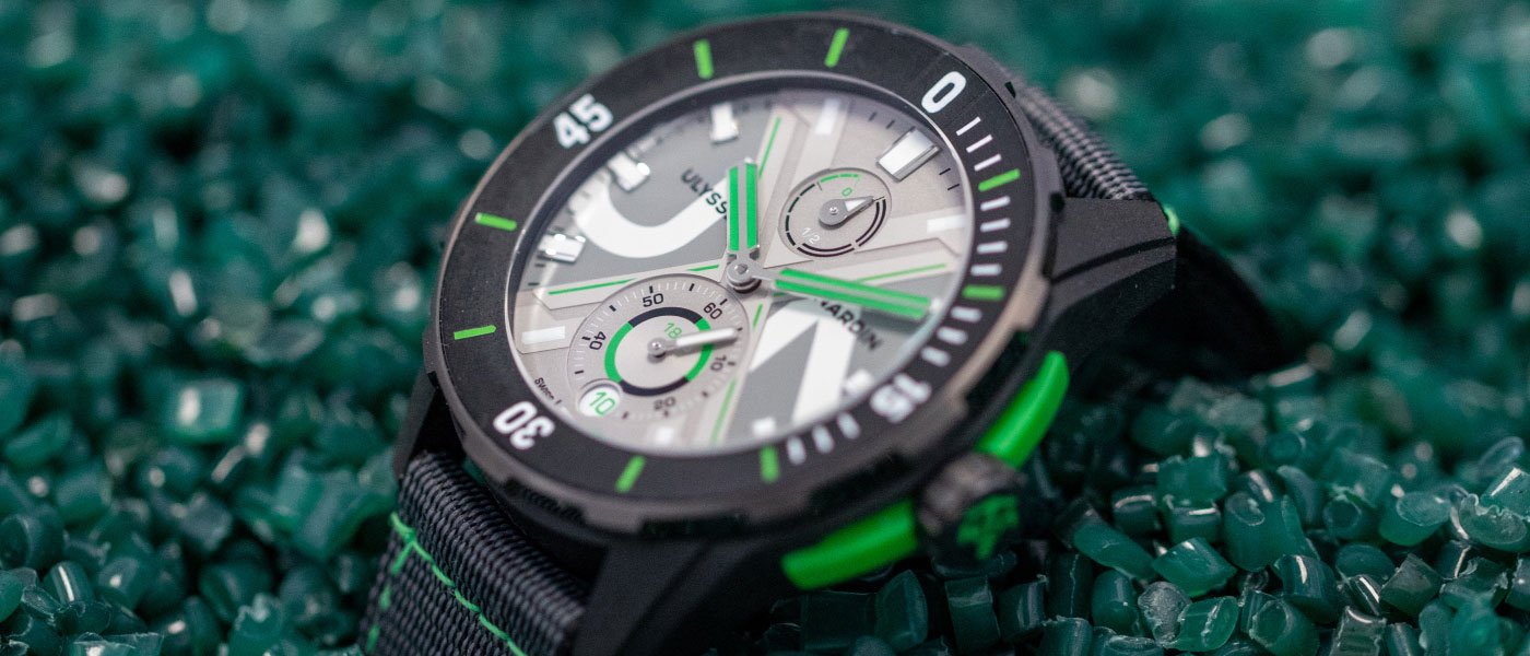 Ulysse Nardin: recycling fishing nets from the ocean to the wrist