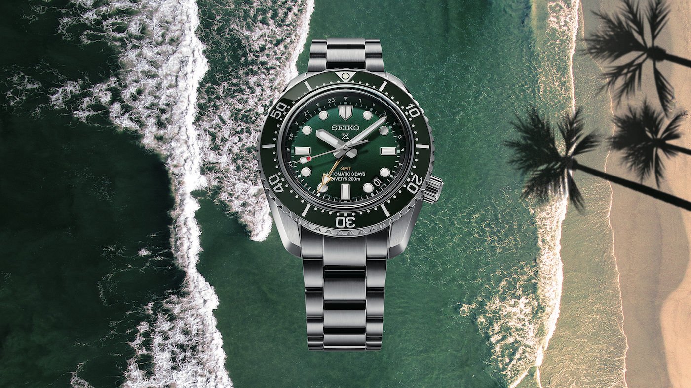A mechanical GMT diver's watch joins the Seiko Prospex collection