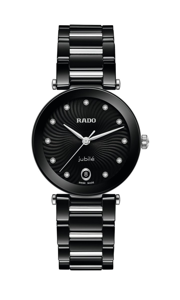 Rado's latest LaCoupole jewellery watch features full-face sapphire crystal
