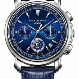 Emile Chouriet Lac Léman Chronograph Blue