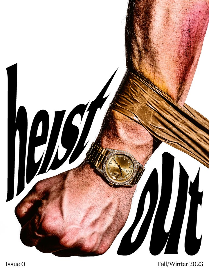 Front cover, heist-out Issue 0