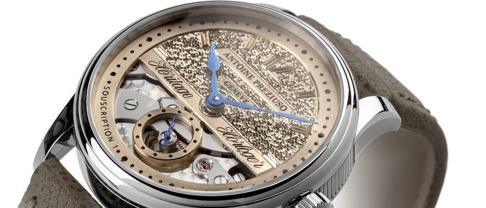 Antoine Preziuso unveils Heritage Horloger: a watch that travels through time