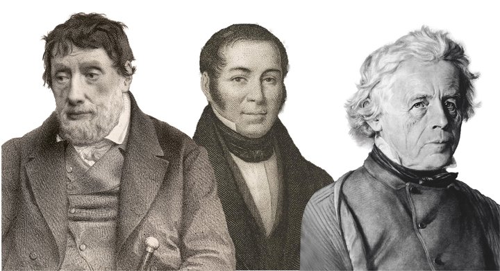 Louis Moinet, Nicolas Mathieu Rieussec, Antoine LeCoultre