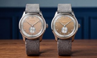 Lebois & Co introduces the Heritage Atelier Small Seconds Clous de Paris and Stroopwafel®