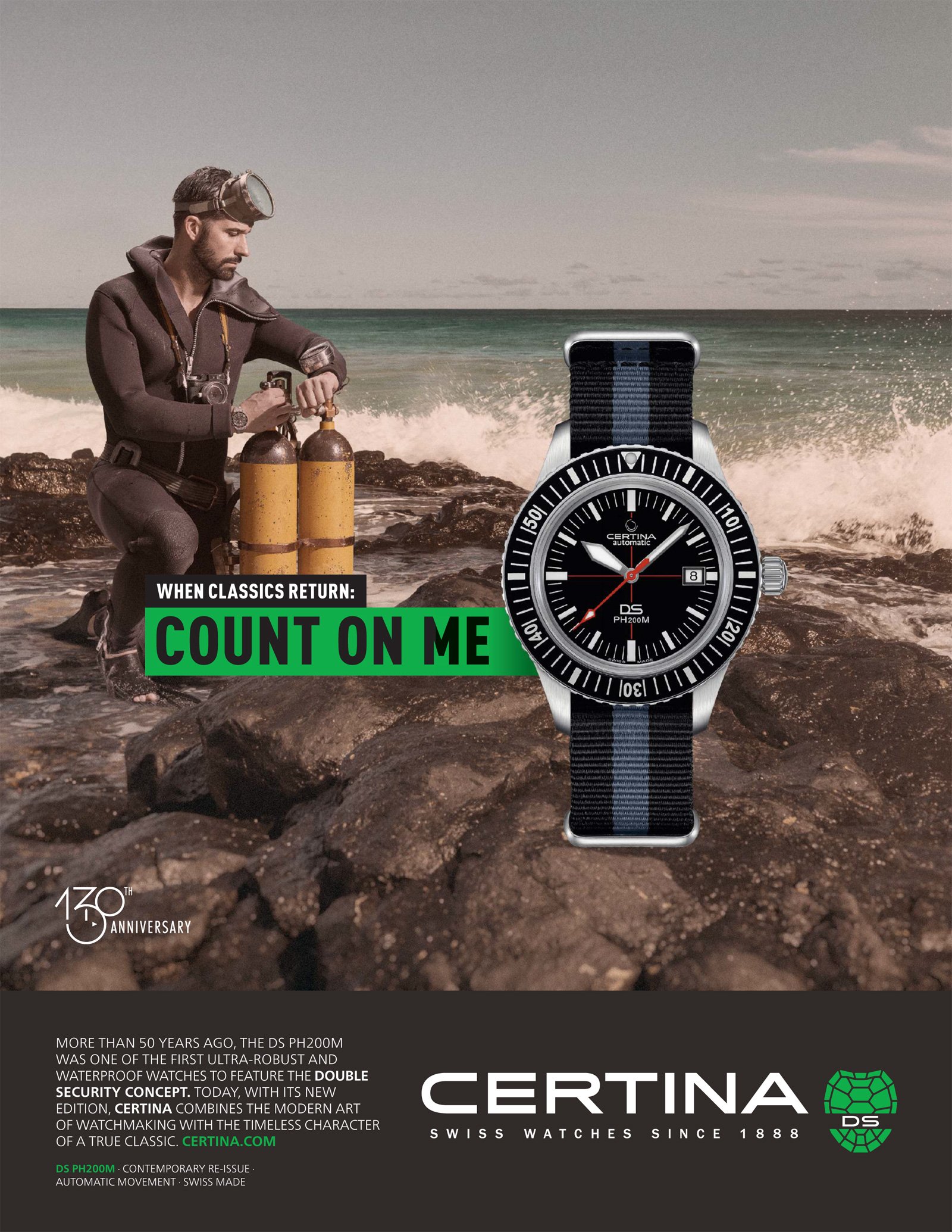Certina, 60 Years of Double Security