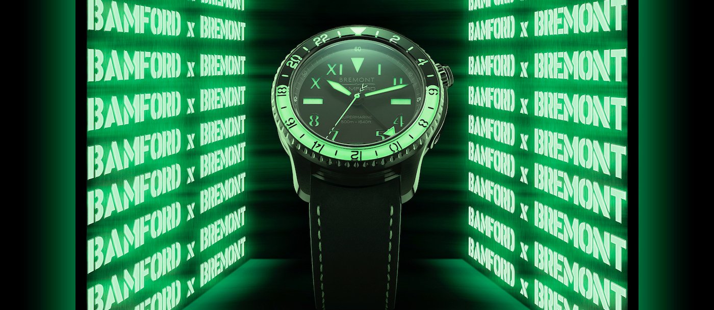 Bremont and Bamford Watch Department present the Aurora limited edition