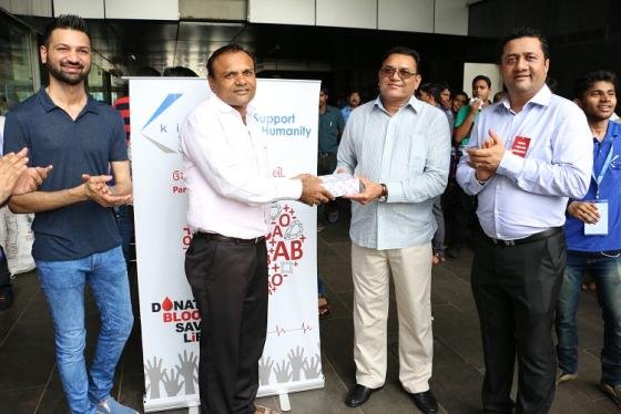Kiran Gems Organises Blood Donation Drive In Support Of Humanity