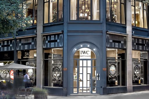 The IWC store at Bahnhofstrasse 61, Zurich