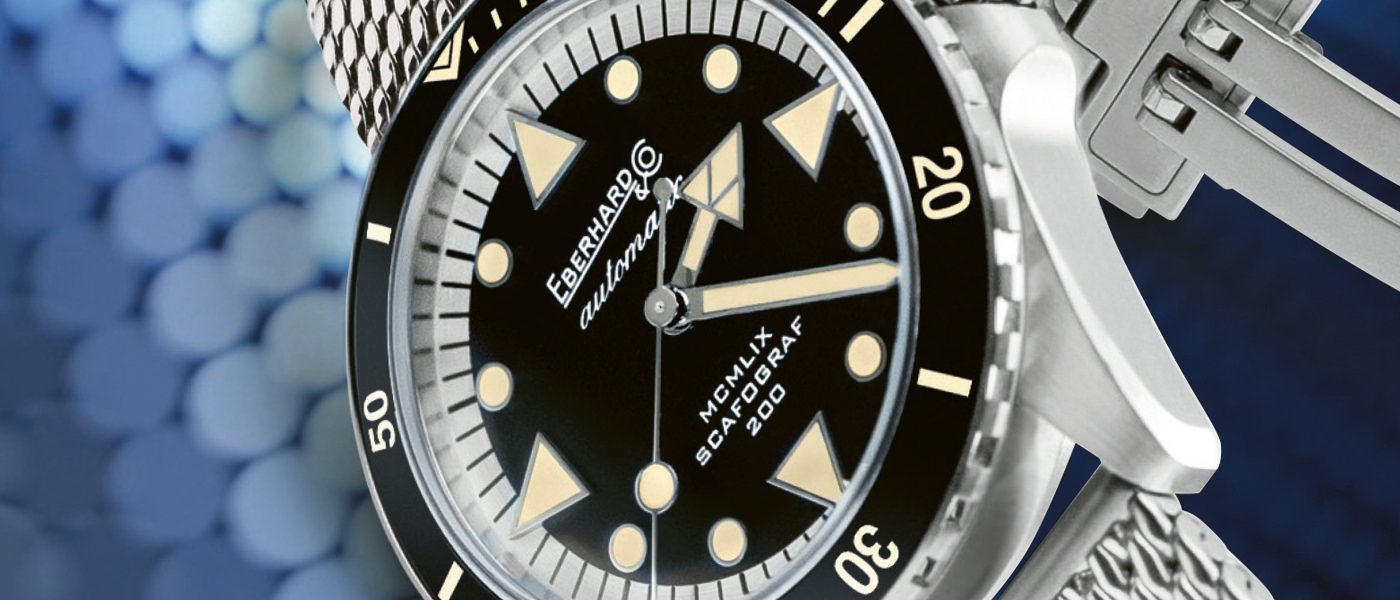Eberhard & Co. Scafograf 200 MCMLIX: underwater heritage