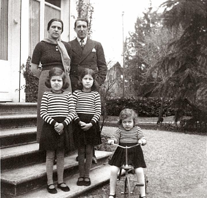 The Buchser family in the 1930s in Geneva