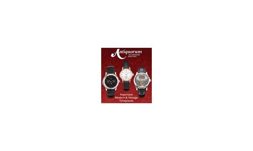 Antiquorum Offers Rare Patek Philippe Timepieces in January Hong Kong Auction