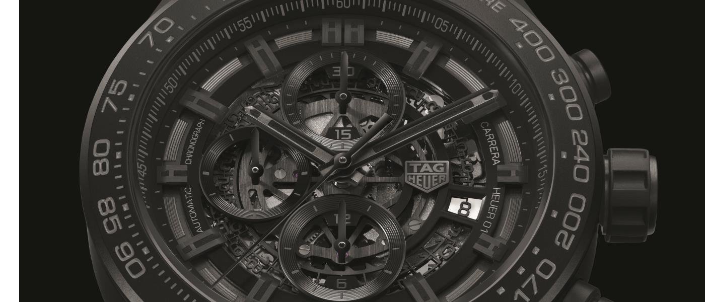 TAG Heuer CARRERA Heuer-01 Full Black Matt Ceramic