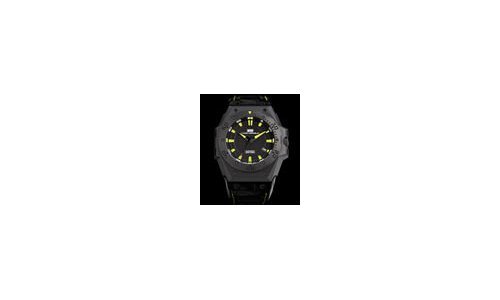 Black with a hint of yellow Linde Werdelin's new Hard Black DLC II 