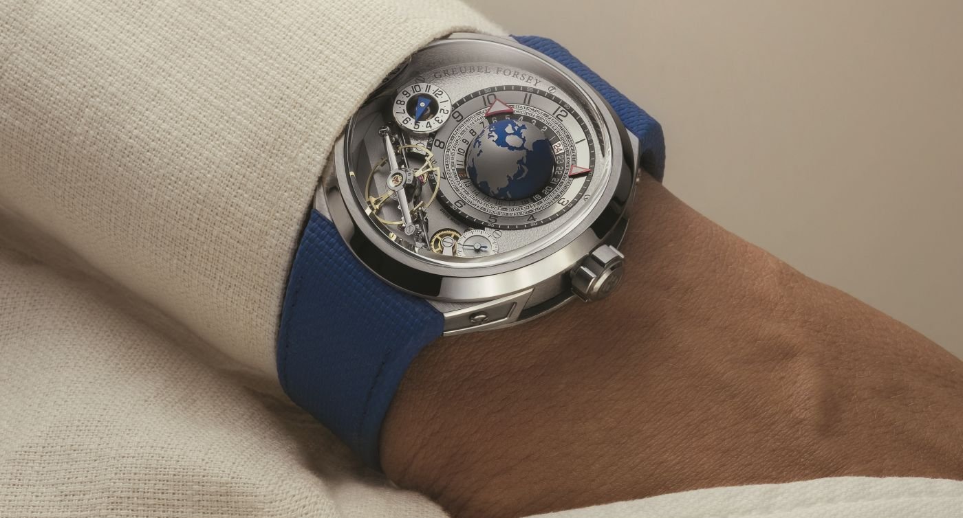 An introduction to Greubel Forsey's GMT Balancier Convexe