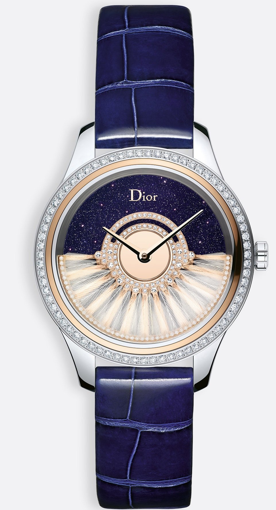 grand bal dior leather watch