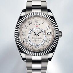 OYSTER PERPETUAL SKY-DWELLER WHITE GOLD by Rolex