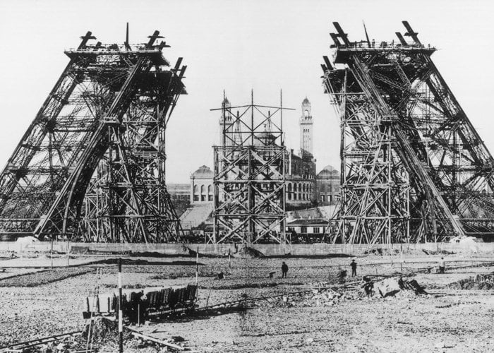 The Tour Eiffel (under construction)