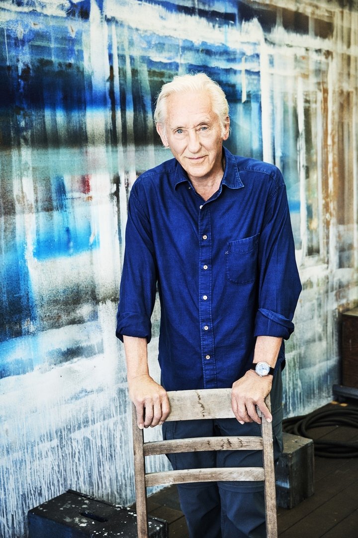 Ed Ruscha, a leading figure in contemporary painting, was photographed in his Los Angeles studio as part of Urban Jürgensen's “Time Well Spent” campaign.