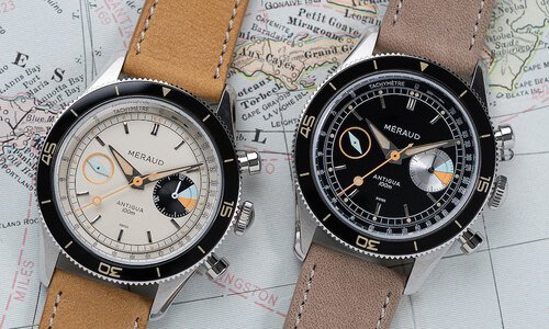 Méraud introduces the Antigua, a revival of the Landeron 248 calibre