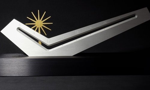 Around Five Odyssey of the Sun: a new sculpture of time 