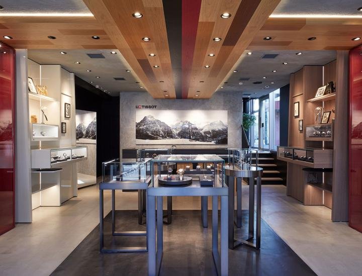 Tissot new flagship store in the Tokyo district of Daikanyama.