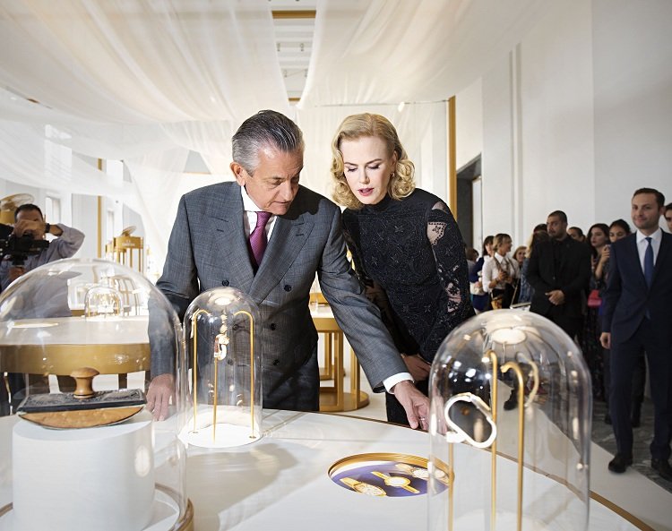 Nicole Kidman opens Omega's “Her Time” exhibition in ()