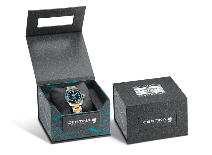Certina: a new model with the Sea Turtle Conservancy