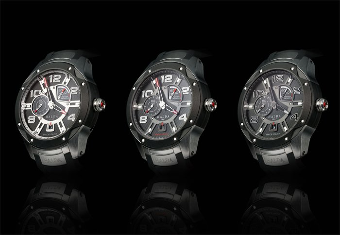 Race Pilot Timpieces - Three Models by Halda