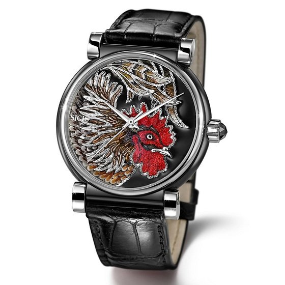 Talk about cocky! The new Red Rooster by Sicis 