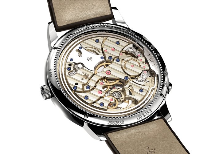 The Master Ultra Thin Minute Repeater Flying Tourbillon's back